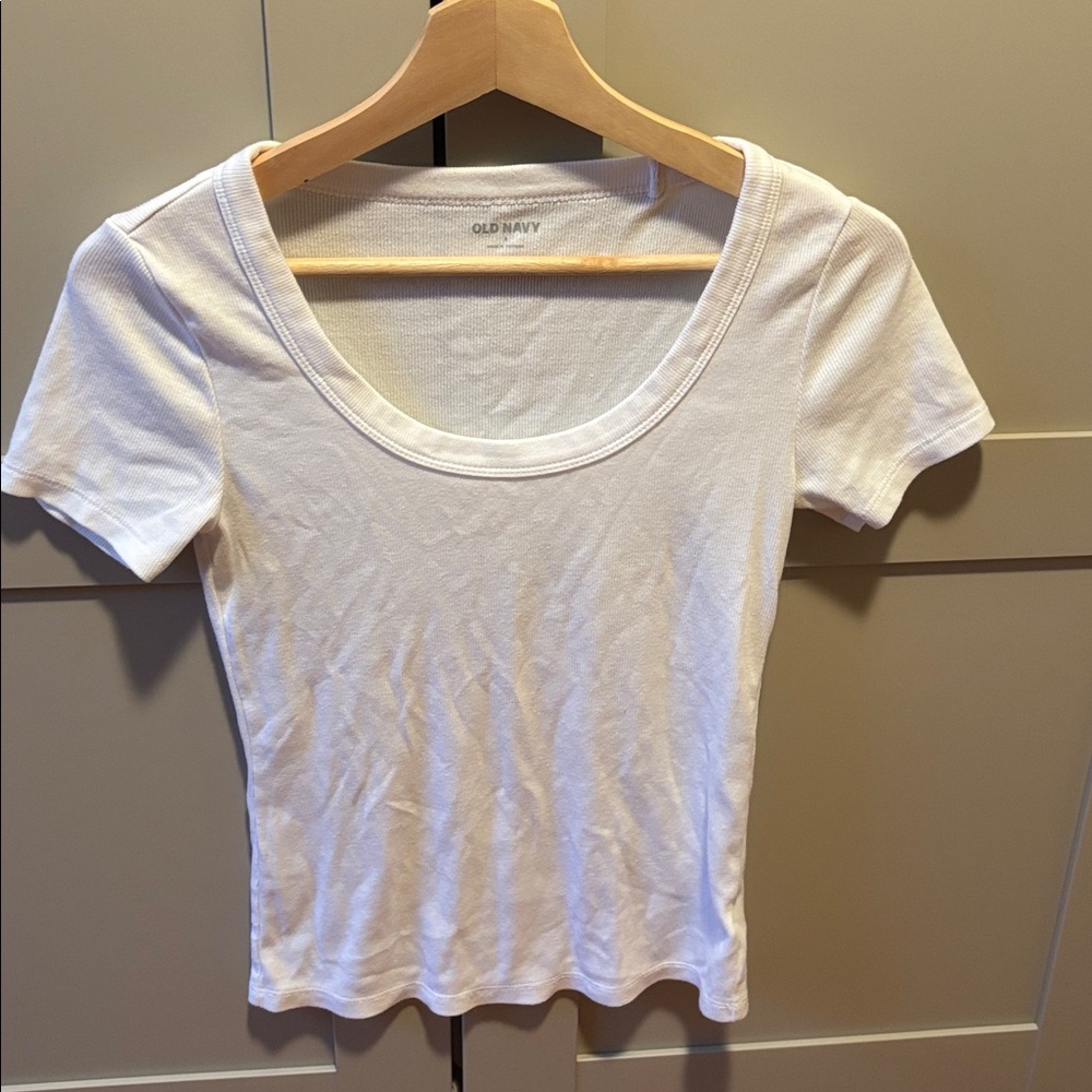 Old Navy Classic White Tee
